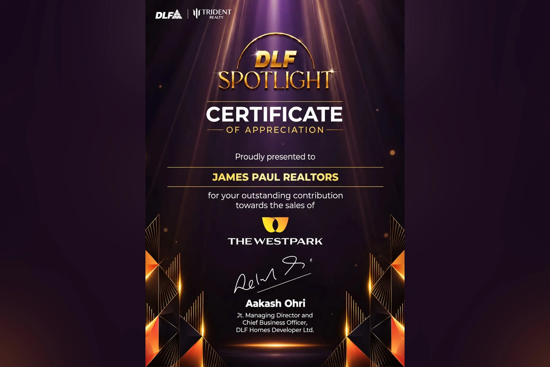 DLF Certificate