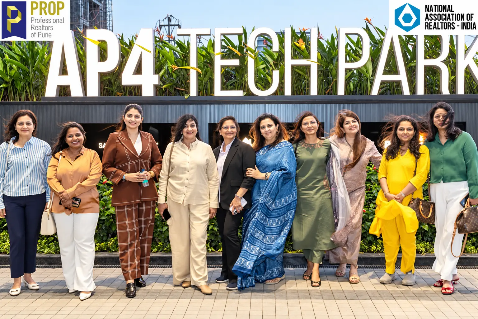 Womens Group Photo at AP4 Tech Park
